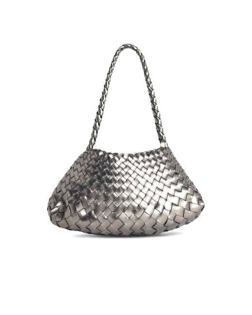 Dragon Diffusion 'rosanna' 'covert Foil' Lear Bag in het White