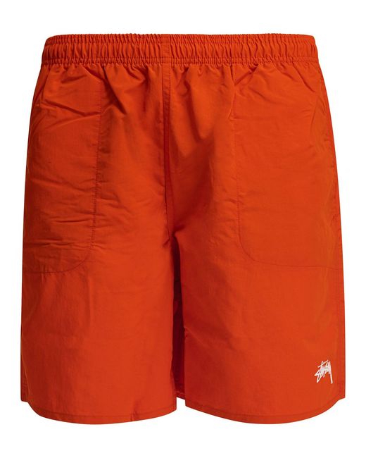 Stussy Badebekleidung in Orange für Herren