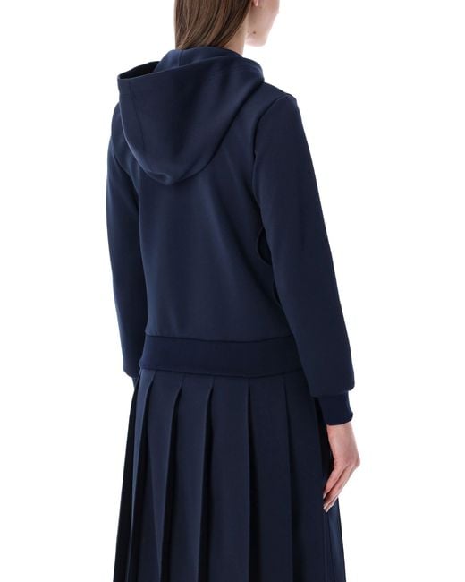 Comme des Garçons Blue Girl Zp Hoodie