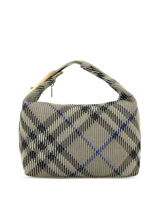 Burberry Metallic Handbags.