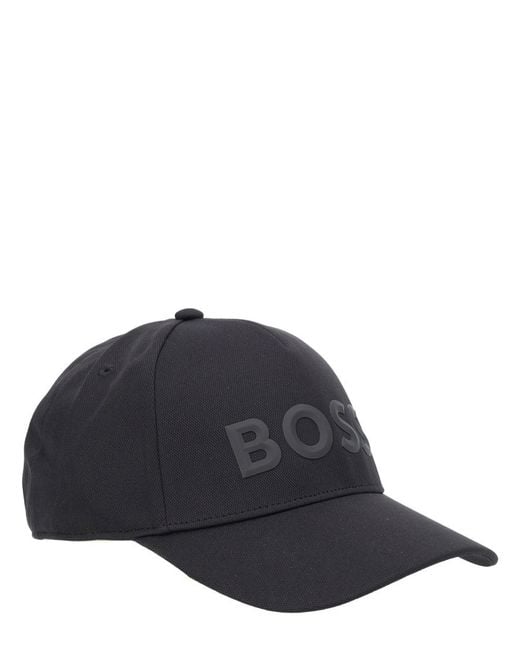 Boss Blue Baseball Hat With Logo for men