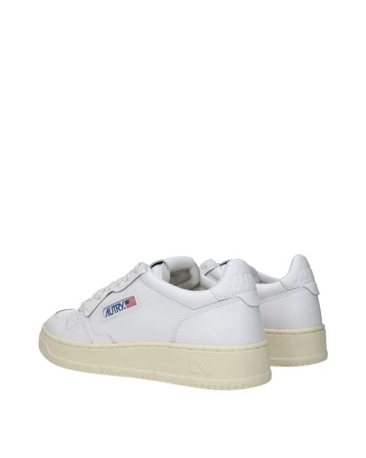 Autry White Sneakers Leather