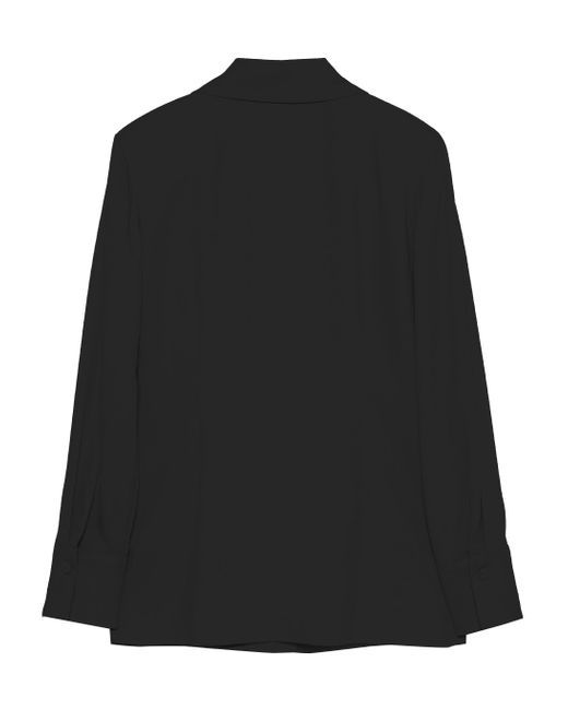 Chaqueta de fijación oculta negra FEDERICA TOSI de color Black