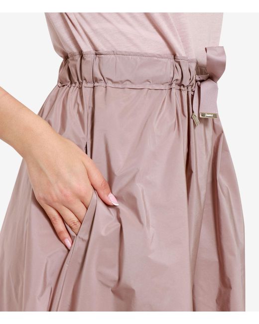 Herno Jurken Stof in het Pink