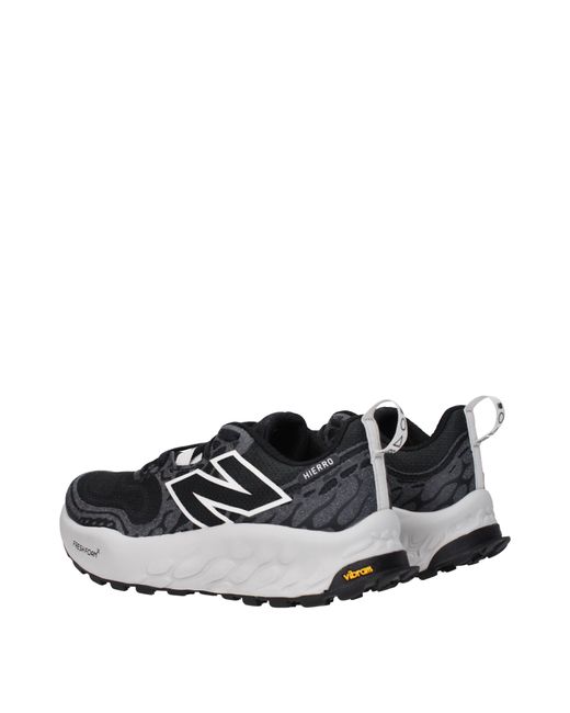 New Balance Black Sneakers Fresh Foam X Hierro V8 Donna Tessuto Nero/Grigio
