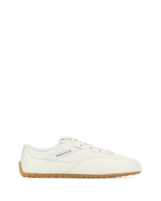 McQueen White Sneaker S.Rubber