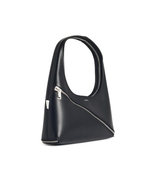 Coperni Black 'Baguette' Lear Bag