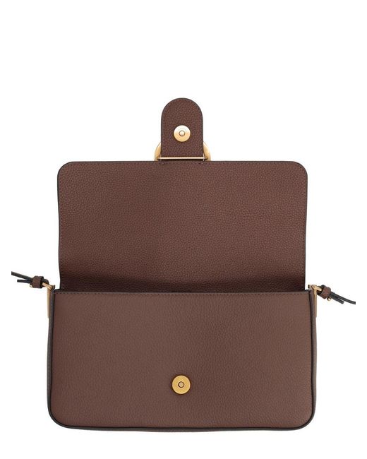 Pinko Brown "Love" Medium Bag