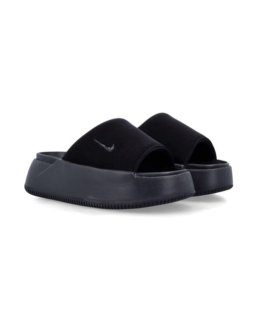 Nike Blue Calm Elevation Slides