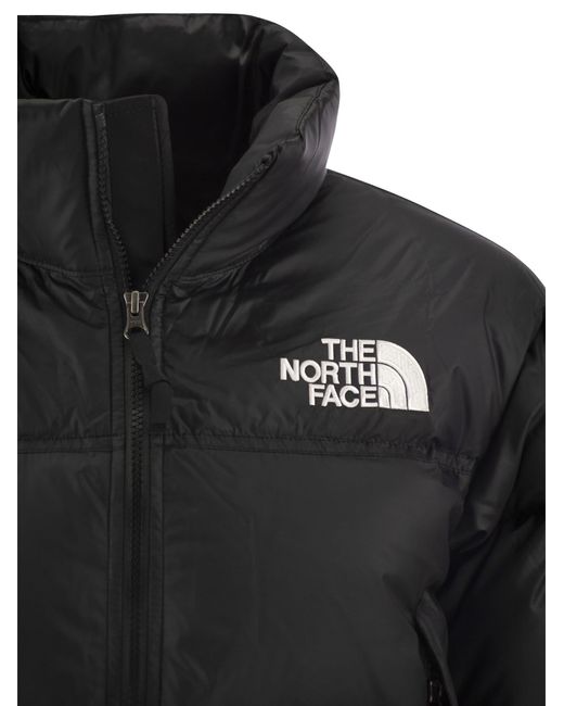 The North Face Black Die North Face 1996 Retro Nuptse Short Down Jacke