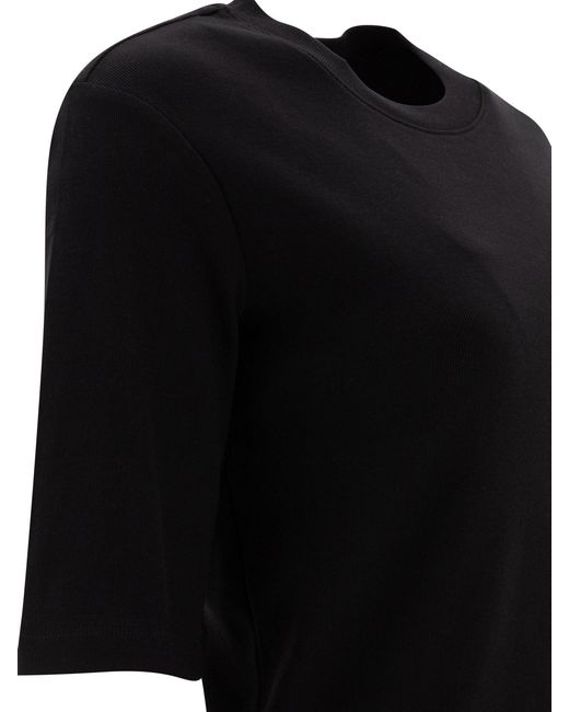 Sandbeige T Shirts in het Black