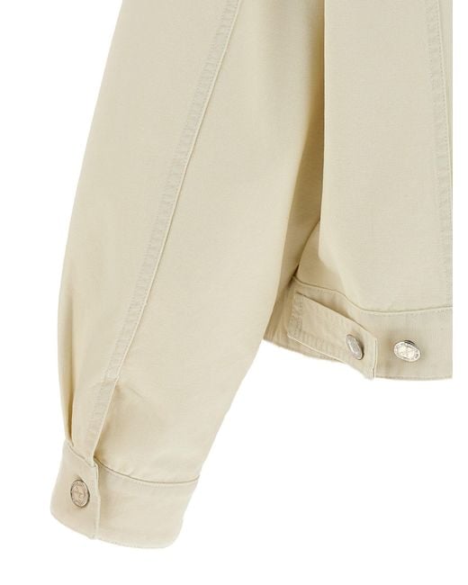 A.P.C. White 'Cally' Jacket