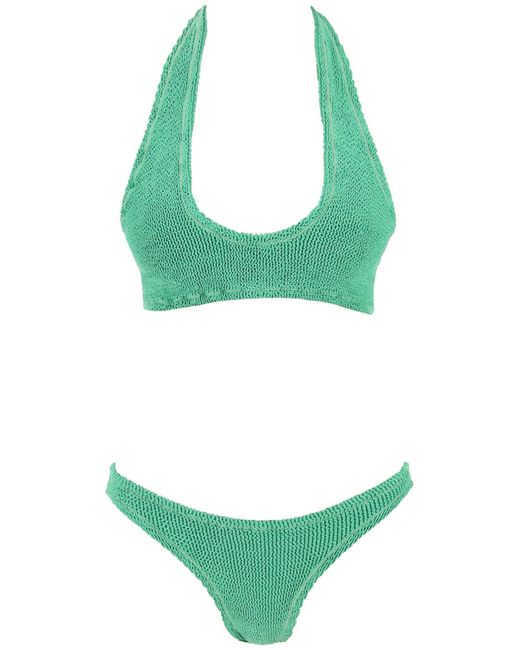 Reina Olga Pilou Bikini Set in het Green