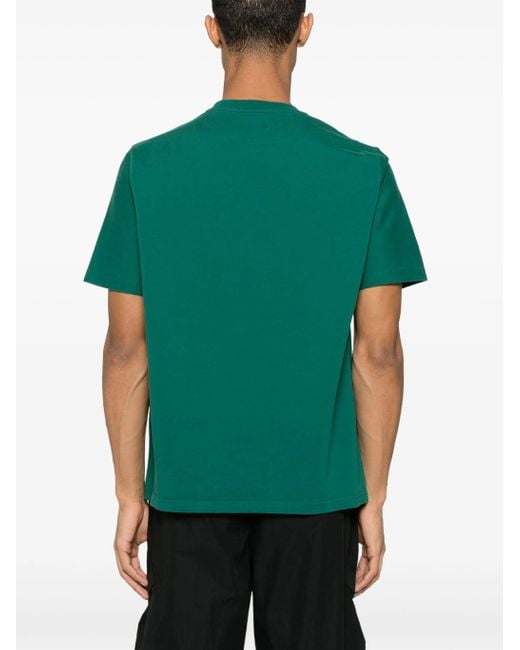 Arte' White Heart Logo T Shirt for men