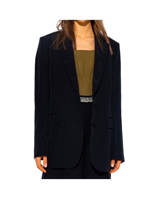 Stella McCartney Blue Blazer Jacket