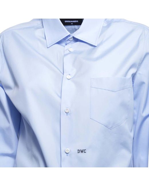 DSquared² Overhemden in het Blue