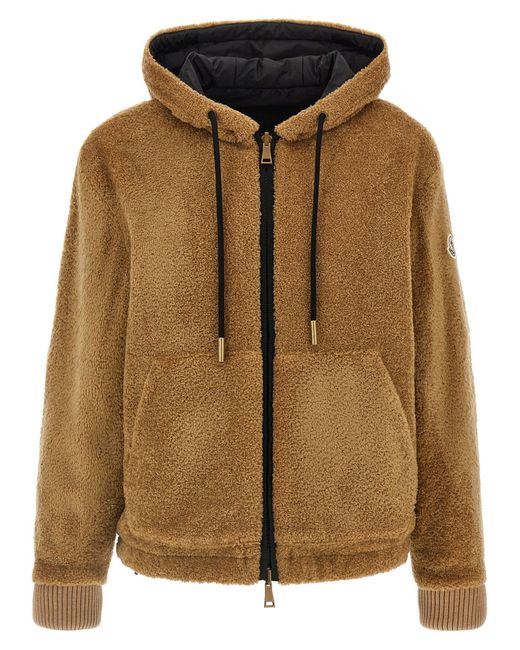 Moncler Brown Zip-Throughs