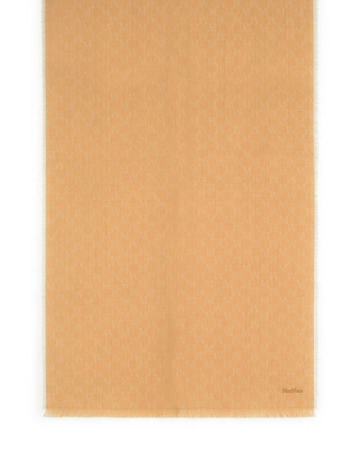 'Magmo' Camel Virgin Wool Buff Max Mara de color Natural