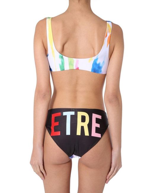 Être Cécile Blue Bikini Top
