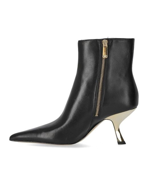 Michael Kors Black Luna Heeled Ankle Boot for men