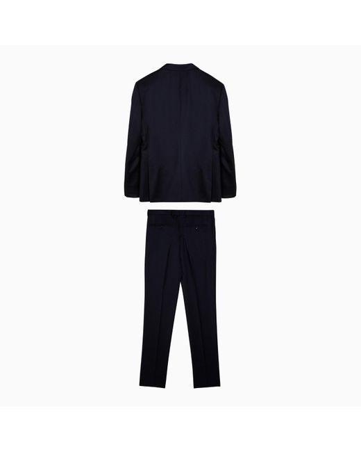 Tagliatore Blue Single-Breasted Suit for men