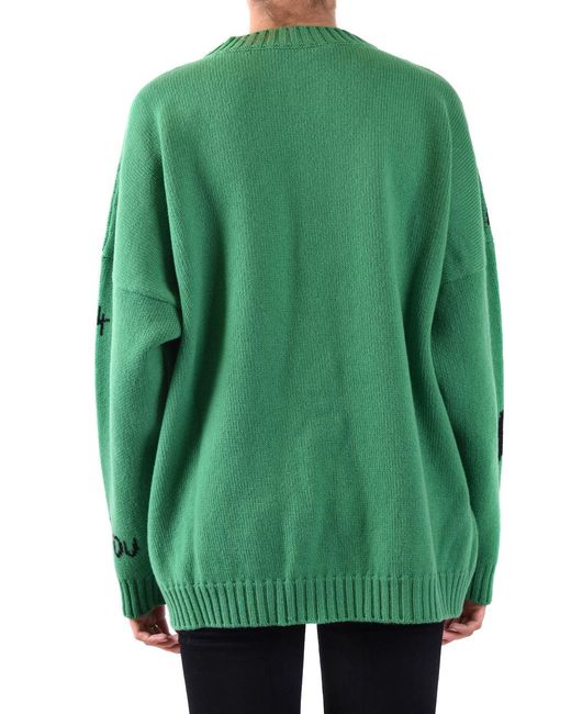 Philosophy Di Lorenzo Serafini Green Sweaters