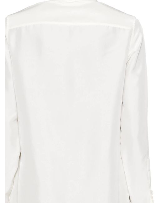 Burberry Zijden Overhemd in het White