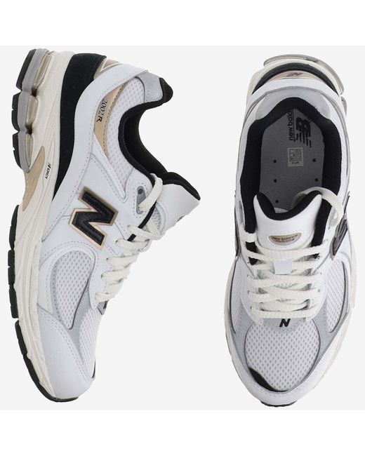 New Balance White Sneakers 2002 R