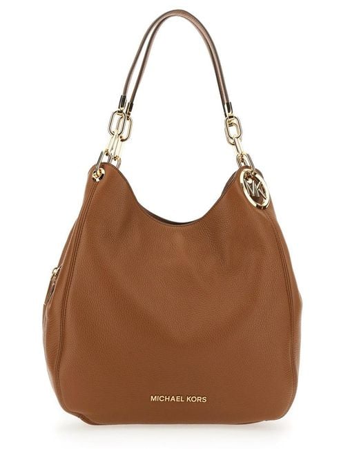 MICHAEL Michael Kors Brown Lillie Large Shoulder Handbag
