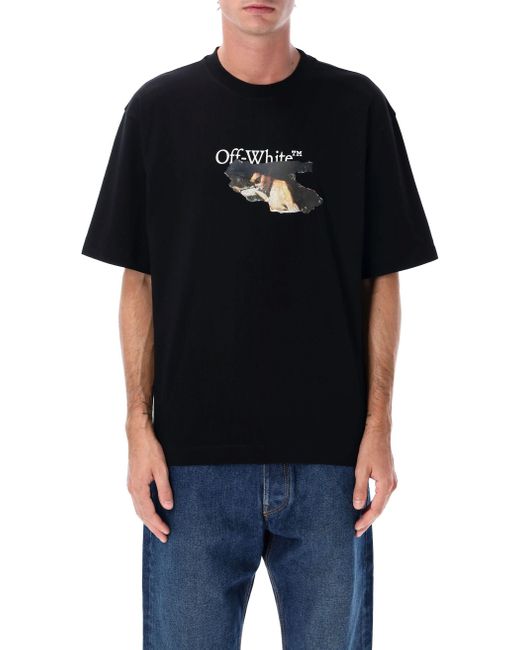 Off-White c/o Virgil Abloh Black Off weiße T -Shirts und Polos schwarz