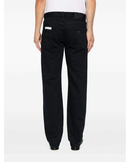 Emporio Armani Black Slim Fit Denim Jeasn