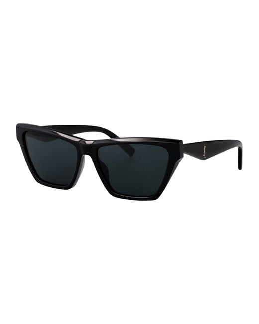 Saint Laurent Black Cat Eye Sunglasses Sl M103 005