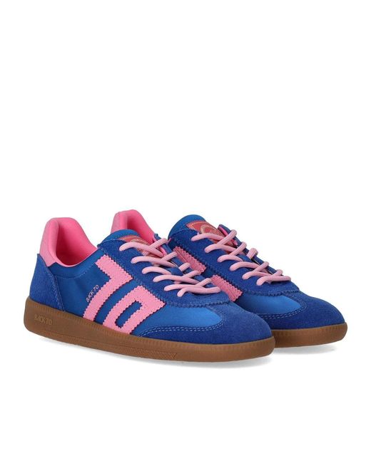 Back70 Blue Ghost Satin Sneaker