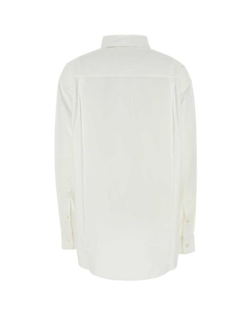 Marni White Poplin Shirt