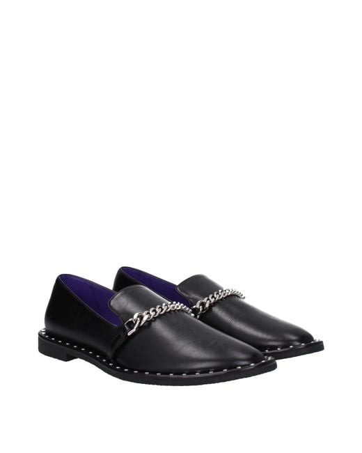 Stella McCartney Blue Stella Mc Cartney Falabella Loafers Eco Leather