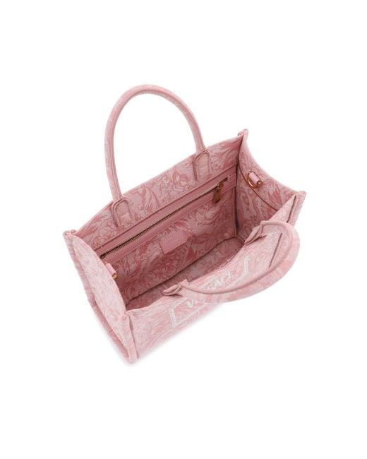Versace Pink Kleine Barocco Athena Handtasche