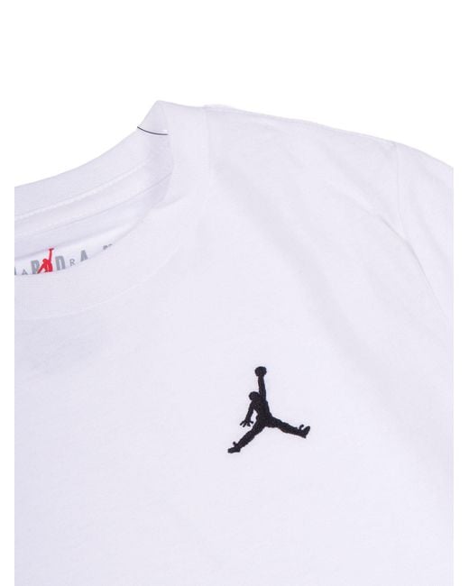 Nike White Jdb Jumpman Air Emb