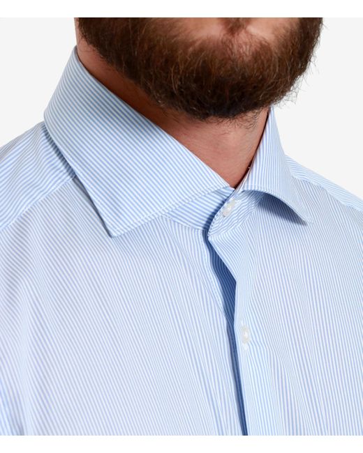 Fay Shirts Wit in het Blue voor heren