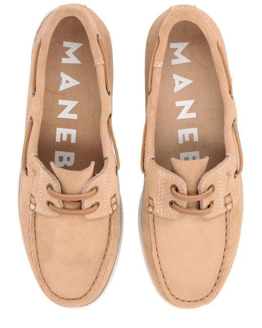 Manebí Brown Mocassino "Hamptons"