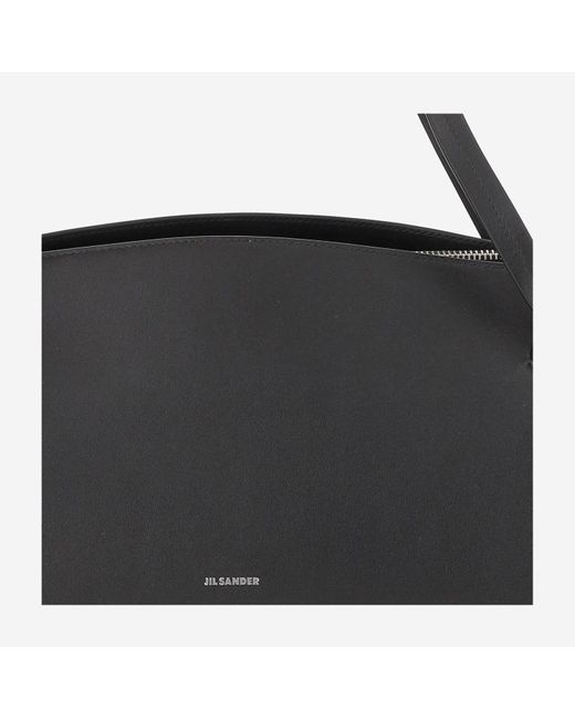 Jil Sander Black Leather Bag