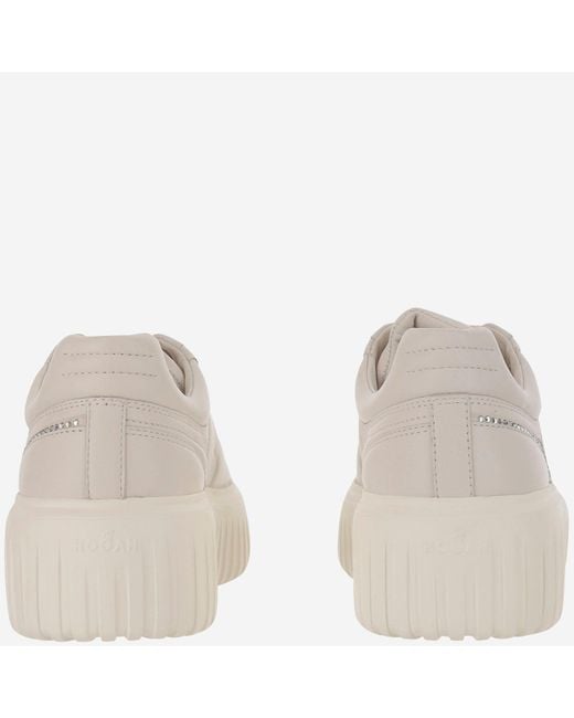 Hogan Gray H -Streifen -Sneaker