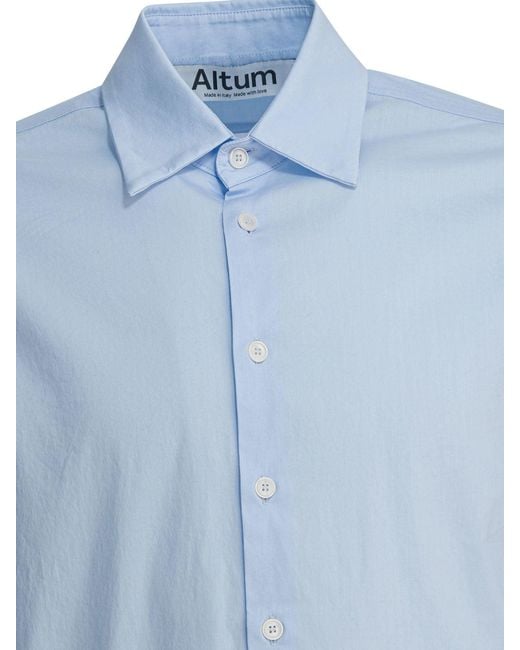 Altum Shirts in het Blue voor heren