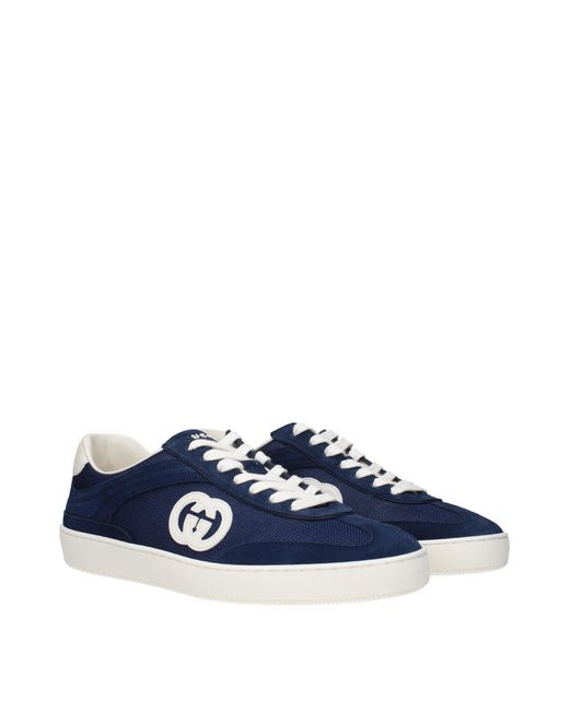 Gucci Blue Sneakers And for men
