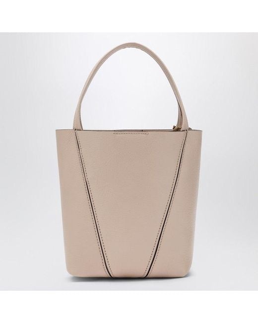Chloé Natural Small Spin Tote Bag