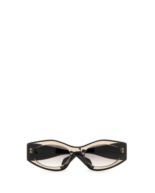 Alaïa Black Acetate Sunglasses