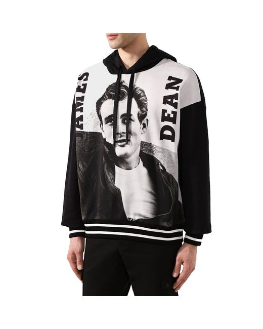 Dolce & Gabbana Black James Dean Sweatshirt for men