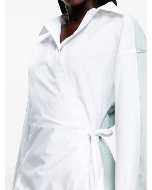 DIESEL White D Elphi Den Kleid