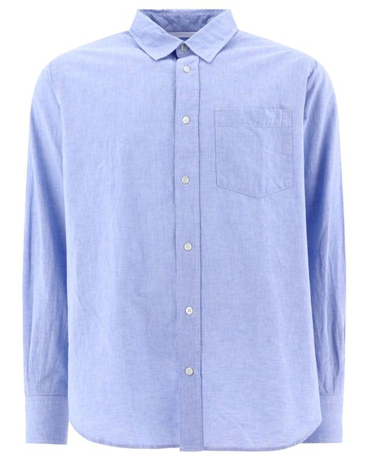 Norse Projects Blue "Algot" Shirt for men