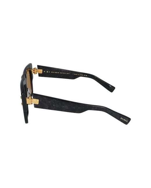 Balmain Pink Sonnenbrille BPS 100 g 56 B I Blk GLD /18/145