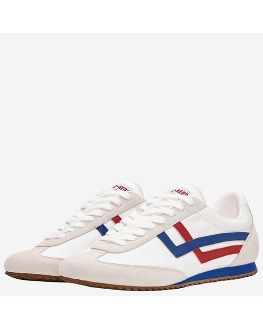 Pro Keds White Racer 77 Sneakers